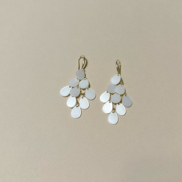 Crystal drop earrings M647 - Picture 2 of 4